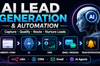 build an ai lead generation and follow up automation
