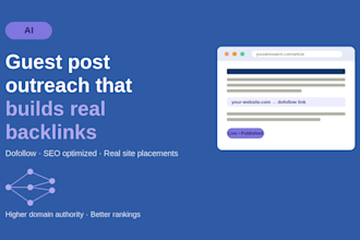 publish a high authority guest post on ai websites with a dofollow backlink