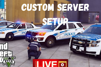 build fivem server setup fivepd lspdfr nopixel role play server qbcore esx