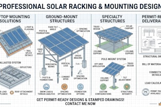 do solar racking design solar mounting structure design and pv mounting