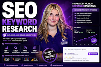 do SEO keyword research and competitor gap analysis for local businesses