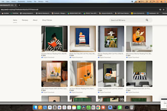 build your etsy wall art mockup automation