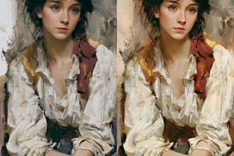fix, enhance, and overpaint your ai art painting retouching