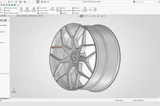 do 3d cad design and 3d cad modeling for 3d printing in solidworks