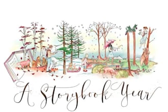 create a watercolor floral handmade logo for holistic brand