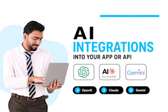 integrate openai claude and gemini into your app or api