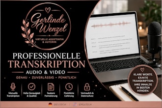 ihre audio und videoaufnahmen professionell transkribieren