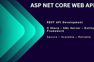 develop asp net core web API and rest API