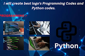 do fast and accurate coding and logo designing