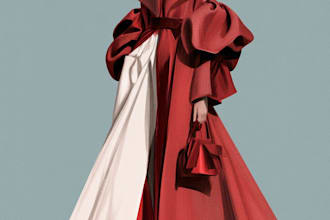 design fashion collection, fashion illustration