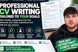 assist in writing and formatting your CV