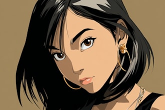 create a custom anime portrait for you