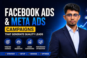 manage facebook ads campaigns and optimize for conversions