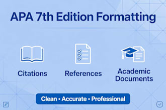 format apa 7th citations and references professionally