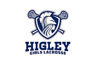 design premier high school girls lacrosse team logo