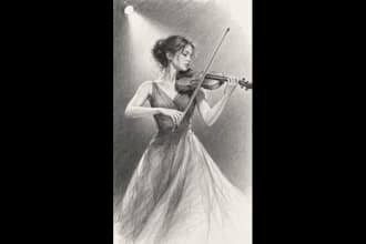 draw realistic pencil sketches from your photo