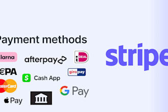 integrate paypal, stripe, plaid, google pay payments