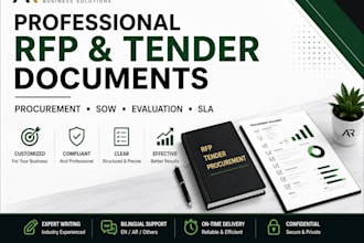 create professional rfp tender and procurement documents