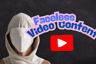 faceless youtube video editor, screencast tutorial and explainer video edit