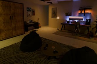 create a cinematic 3d environment in blender