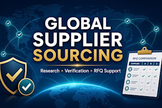 find and verify reliable global suppliers