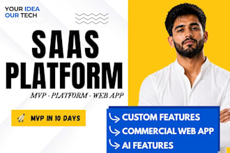 turn your idea into a saas business and saas web application