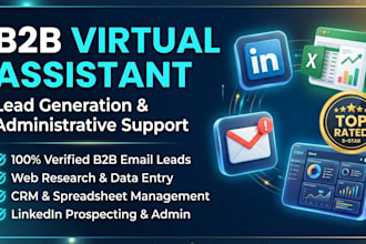 be your dedicated b2b virtual assistant