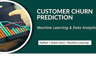 build a machine learning model for customer churn prediction
