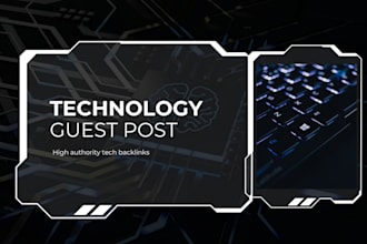 boost technology SEO with quality tech backlinks and tech blog outreach