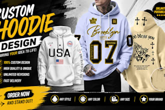 create custom hoodie design for your brand