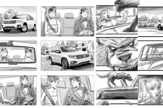 create unique anime storyboards for your film or animation