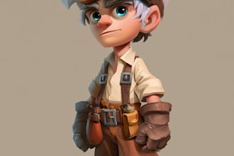 draw 2d game character or 2d game character