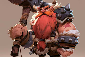 draw 2d game character or 2d game character