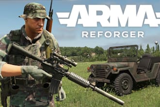 do arma reforger server setup, arma reforger weapons, map creation, arma mod