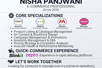 freelancing as ecommerce specialist