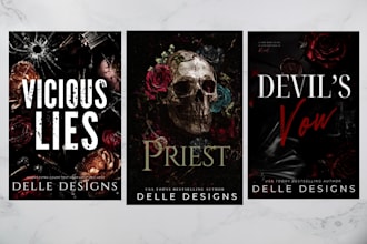 design dark romance book covers
