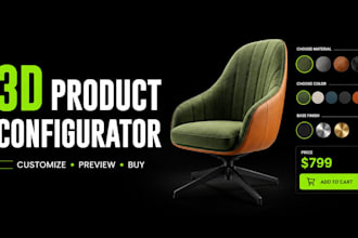3d product configurator product customizer ecommerce configurator threejs webgl
