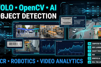build yolo opencv ai for object detection, ocr, robotics and video analytics