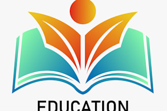 design unique educational and academic logo