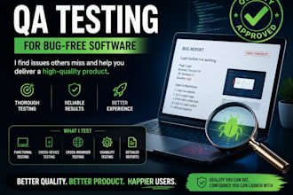 test your website, find bugs