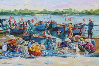 sell original rare oil paintings by experienced painter