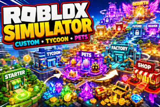 make a custom roblox simulator or tycoon game
