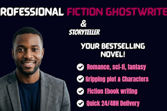 write and ghostwrite your romance sci fi fantasy novel outline creative writing