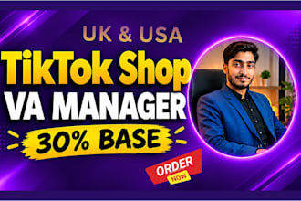 be your tiktok shop VA on profit share base