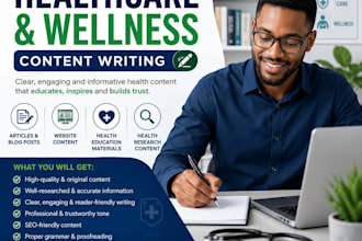 write professional healthcare and wellness content