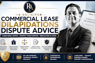 advise on your commercial lease dilapidations dispute