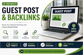 provide guest post backlinks