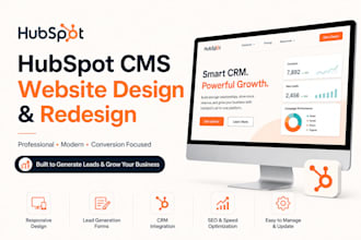 design b2b saas marketing agency IT company business consult hubspot cms website