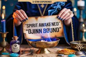 summon wish djin, demon protector, seductive succubus, spirit companions, jinn