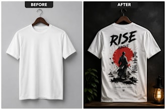 make professional clothing and product mockups